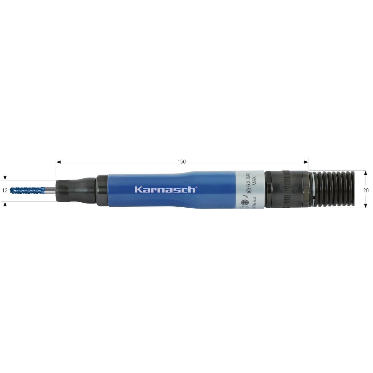 Прямошлифовальная машина Karnasch KA 75R 11.4703