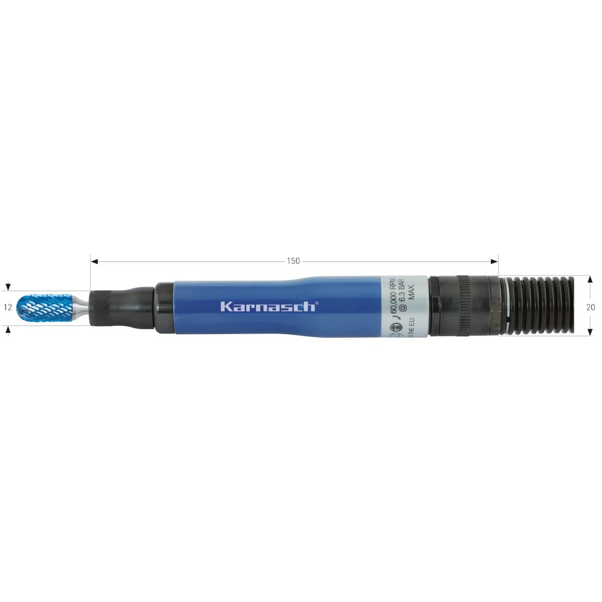 Прямошлифовальная машина Karnasch KA 60R 11.4706