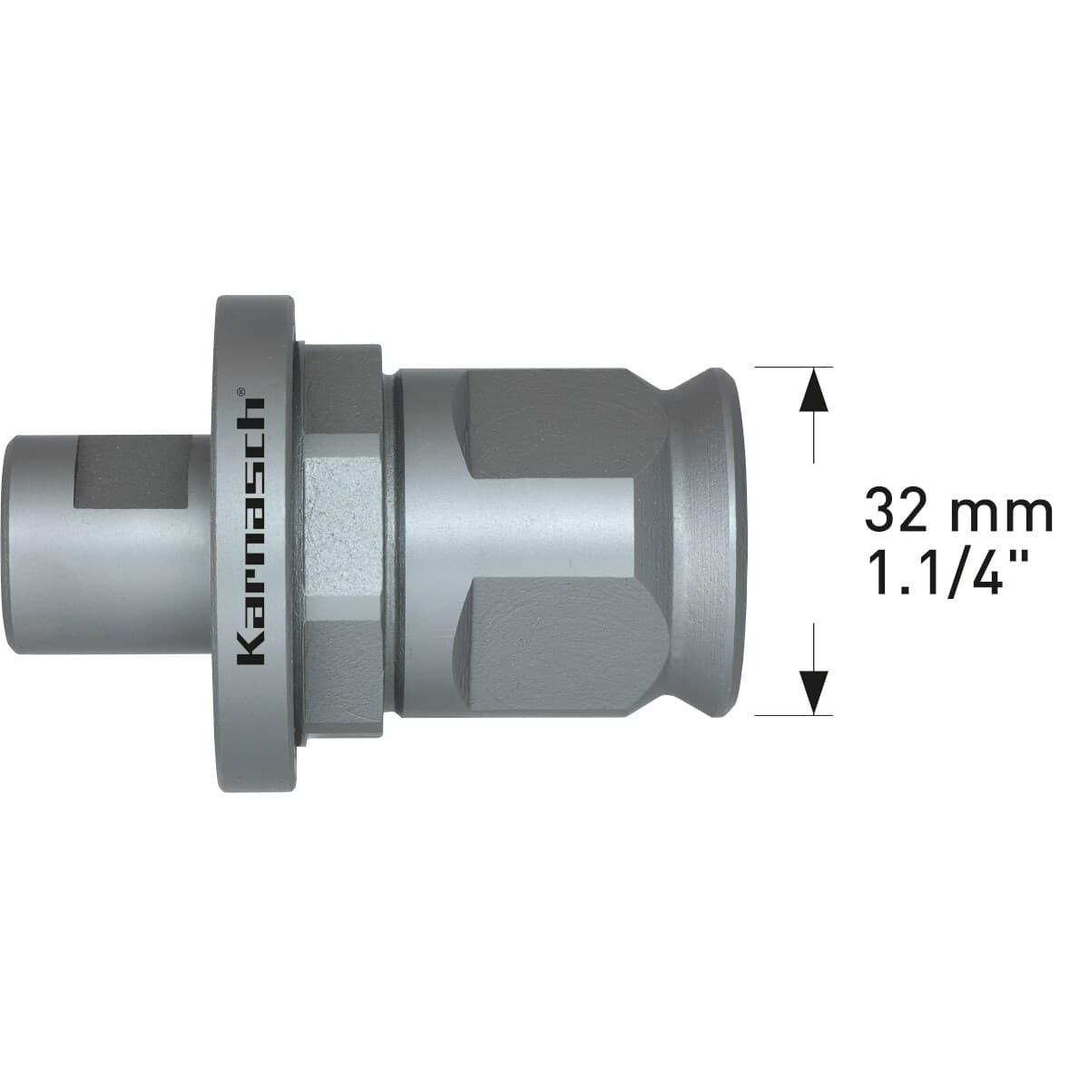 Хвостовик Karnasch Fein Quick-In 32 для коронок Ø 14-120 мм 20.1163
