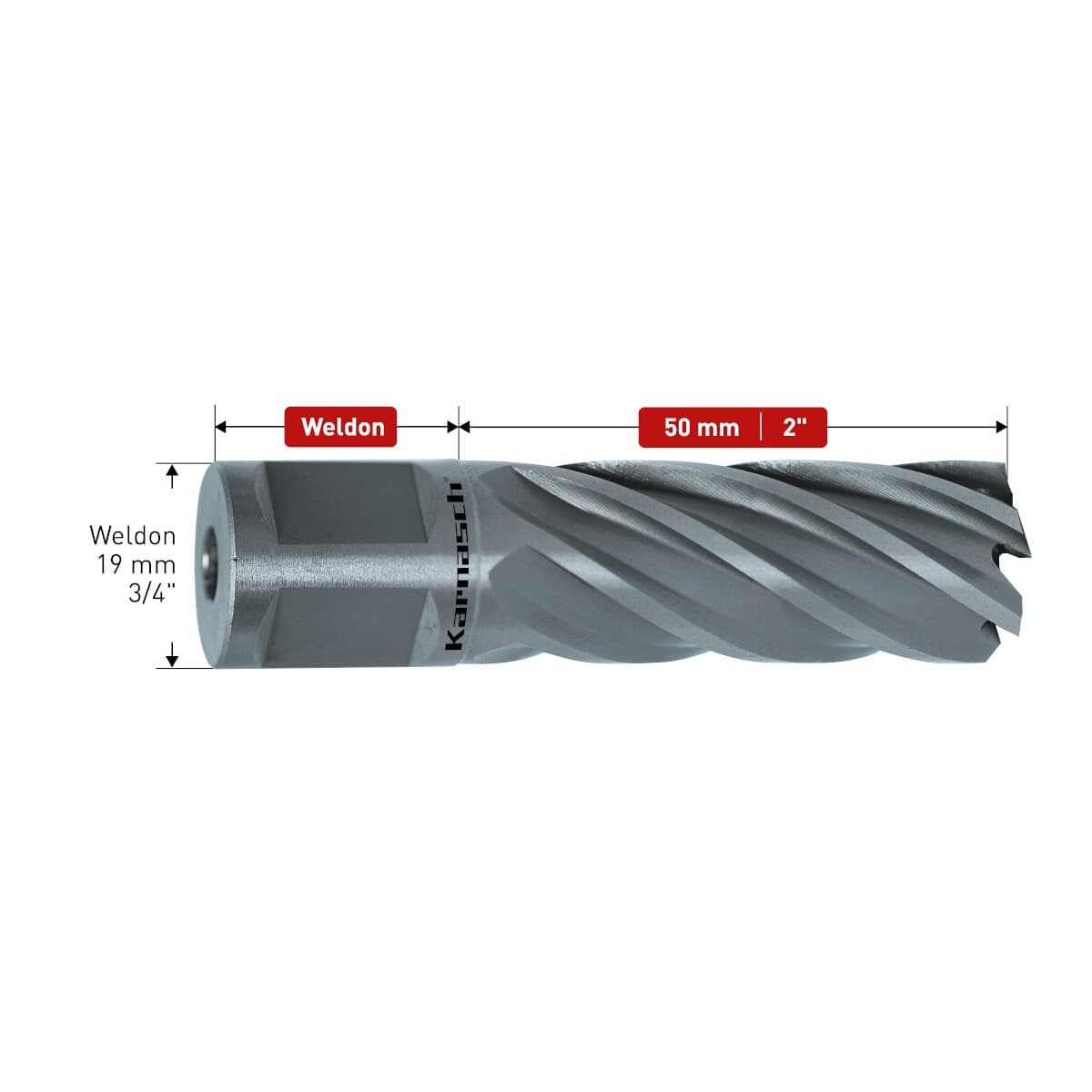 Корончатые сверла Karnasch SILVER-LINE Ø24х50 мм 20.1265-024
