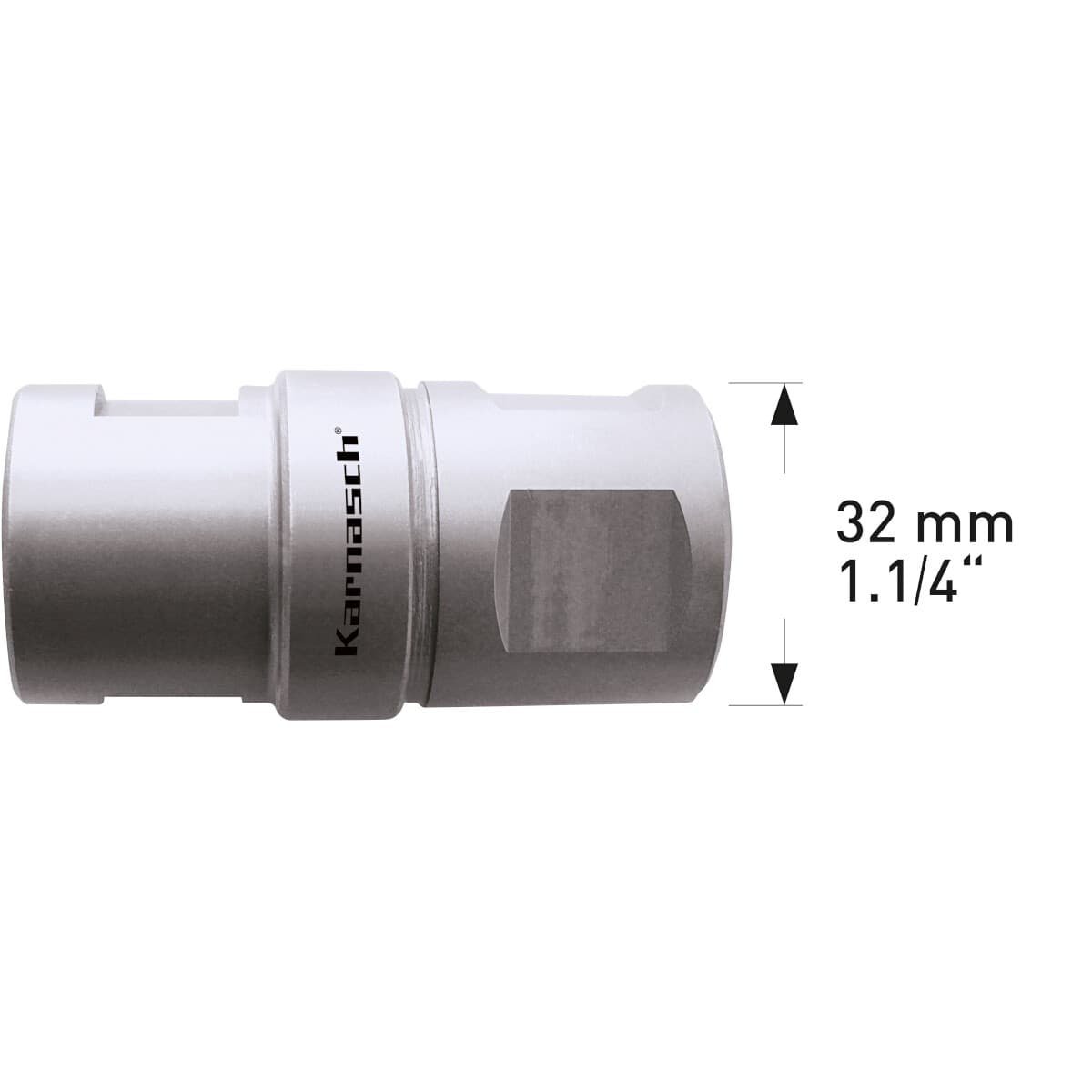 Хвостовик Karnasch Weldon 32 для коронок Ø105-150 мм 20.1458