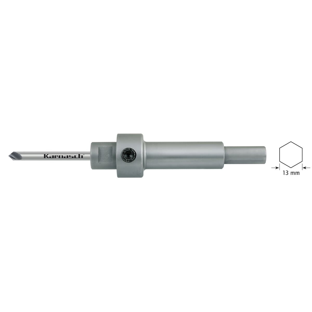 Хвостовик Karnasch POWER-DRILL 4000 с выталкивающим штифтом 20.1532