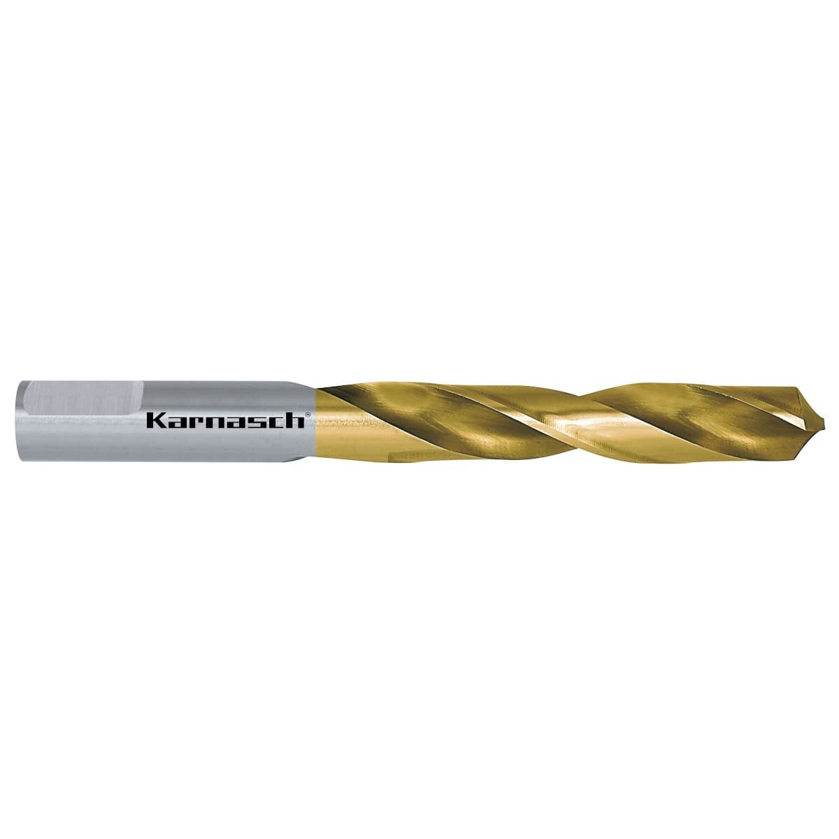 Сверло спиральное Karnasch HSS-Co5 Ø 8х50 мм с покрытием TiN 20.1840-050