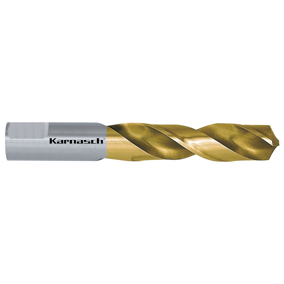 Сверло спиральное Karnasch HSS-Co5 Ø 12х50 мм с покрытием TiN 20.1840-090