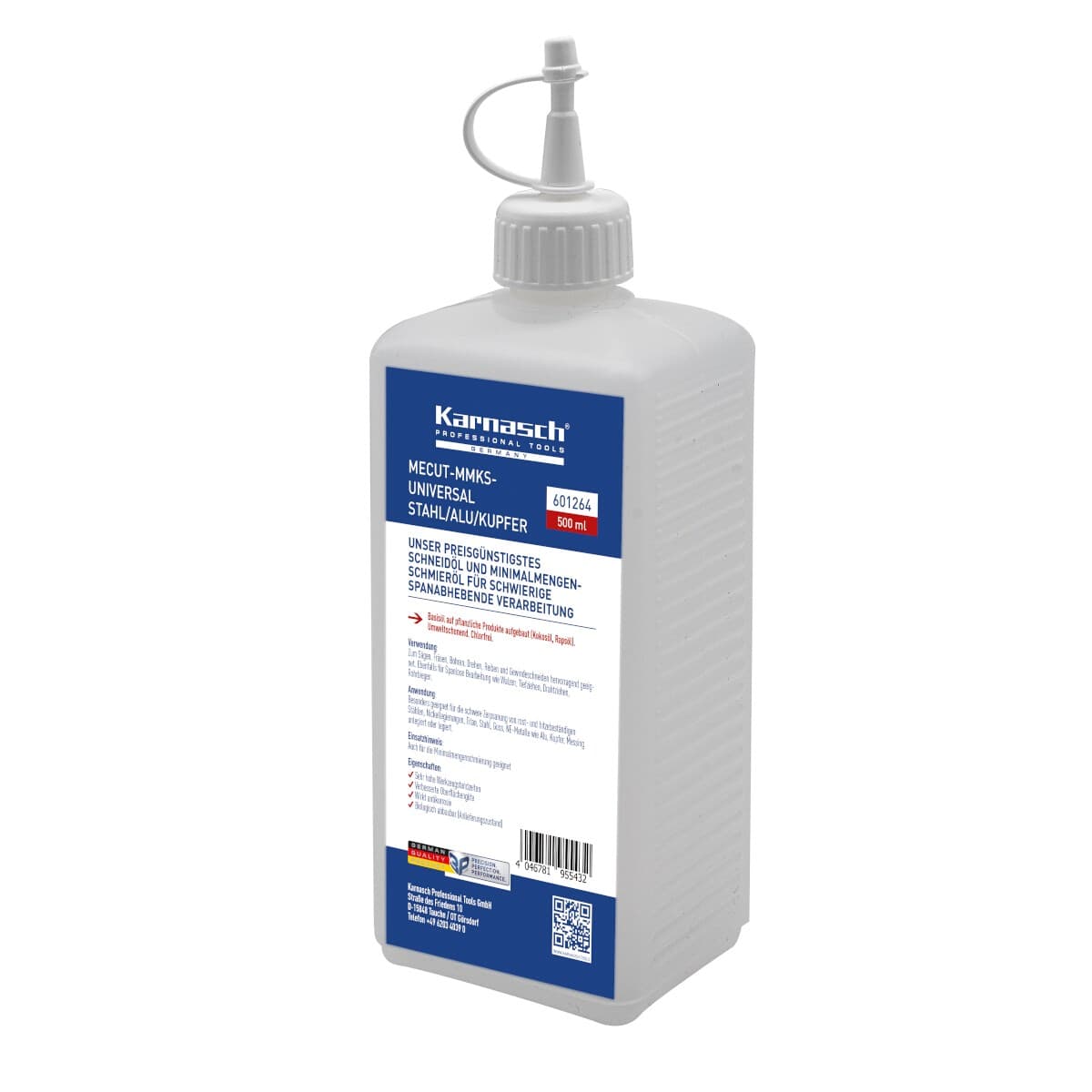 Смазочное масло Karnasch MECUT-MMKS-MQL Easy-Clean 500 мл 60.1164