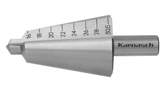 Коническое сверло Karnasch ⌀16-30,5 мм двухзаходное 21.0039
